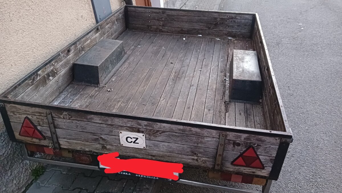 Prodám přívěsný vozík za auto - 3