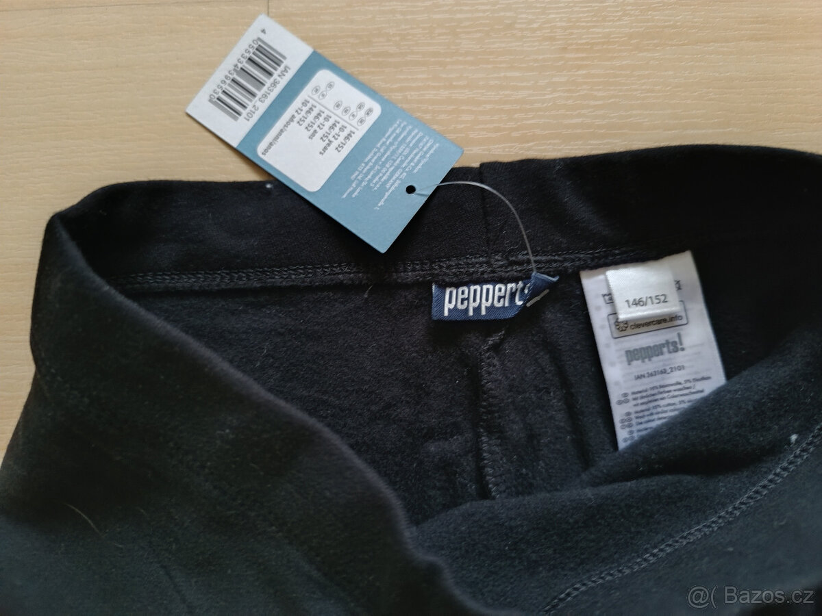 NOVÉ - zateplené dívcí legíny, 146/152, Pepperts - 3