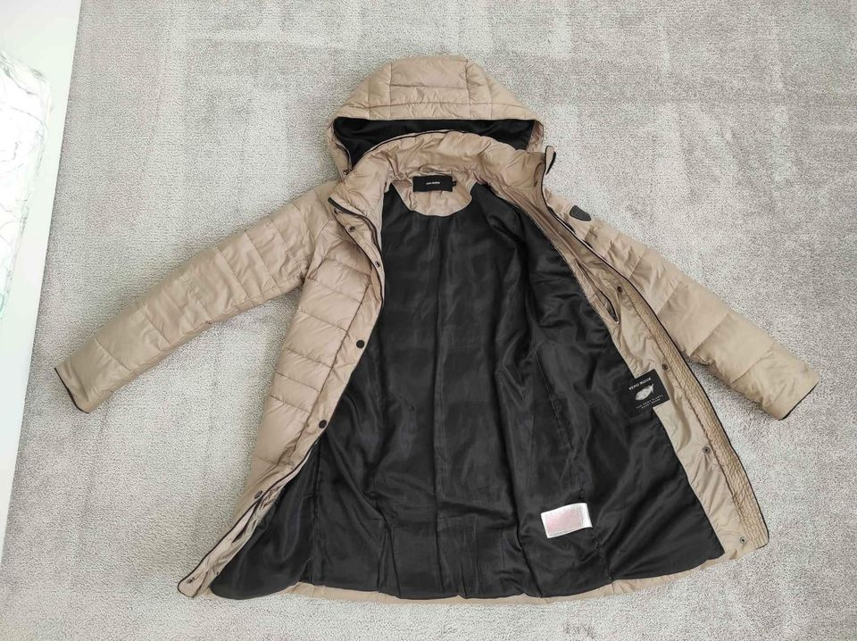 Dámský péřový kabát vel. S - 3