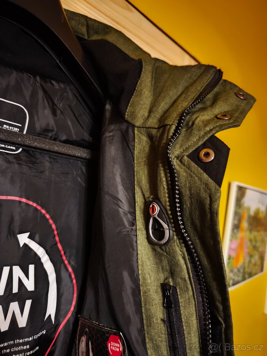 Zimní péřová bunda L - 3