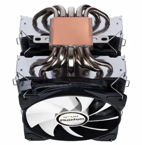 chladič CPU GELID Solutions Phantom, 200W TDP, 7× heatpipe - 3