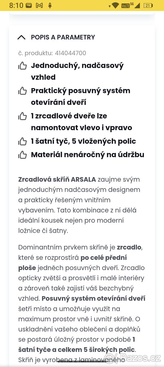 Šatní skříň - 3