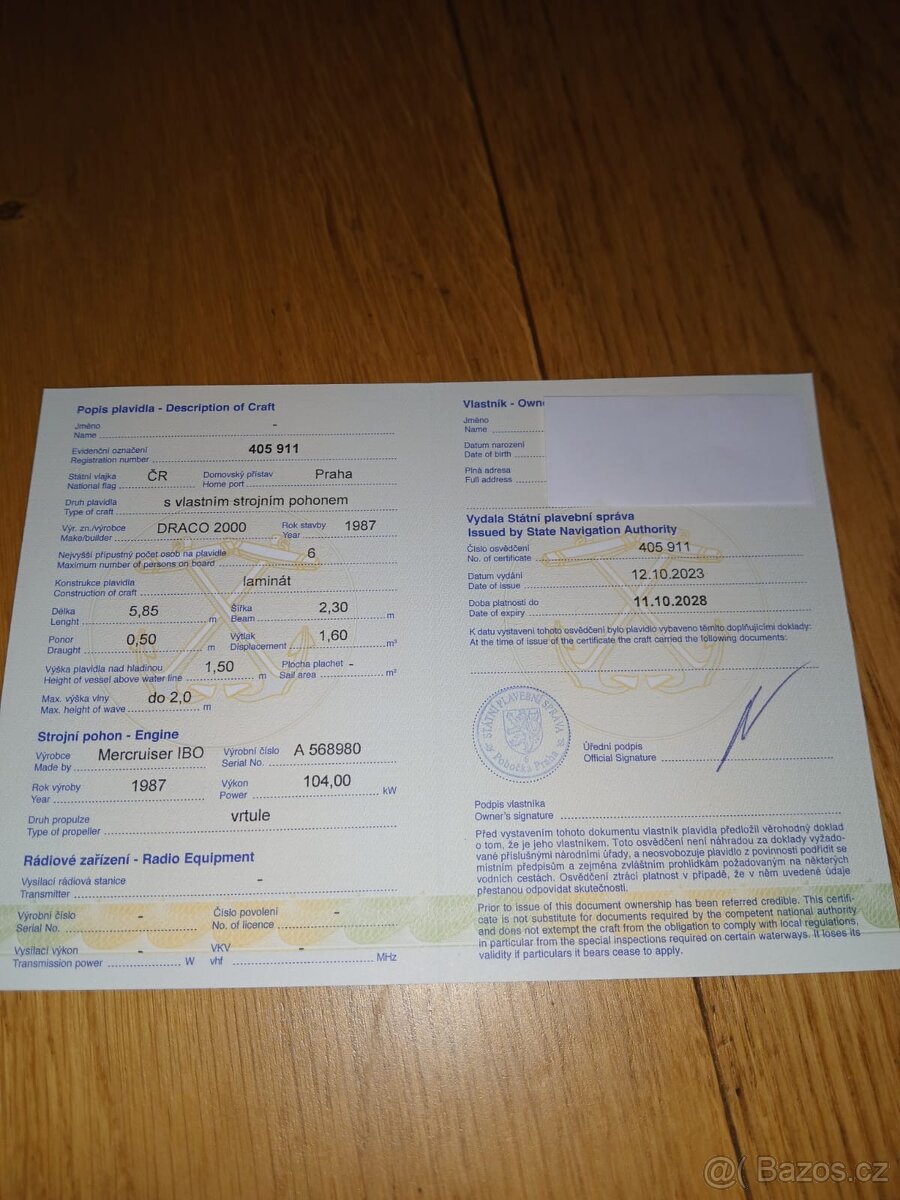 Loď DRACO 2000 - 3