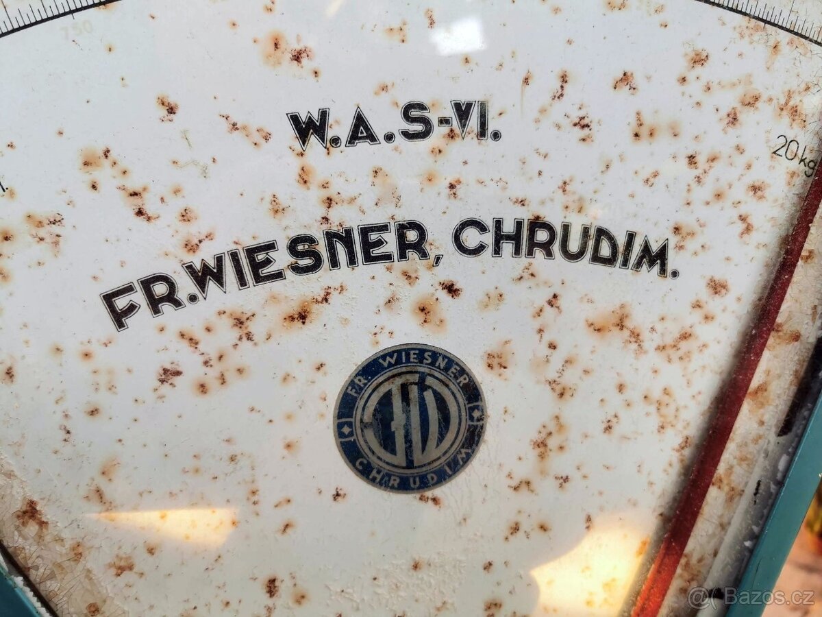 Stará váha Fr. Wiesner, Chrudim - 3