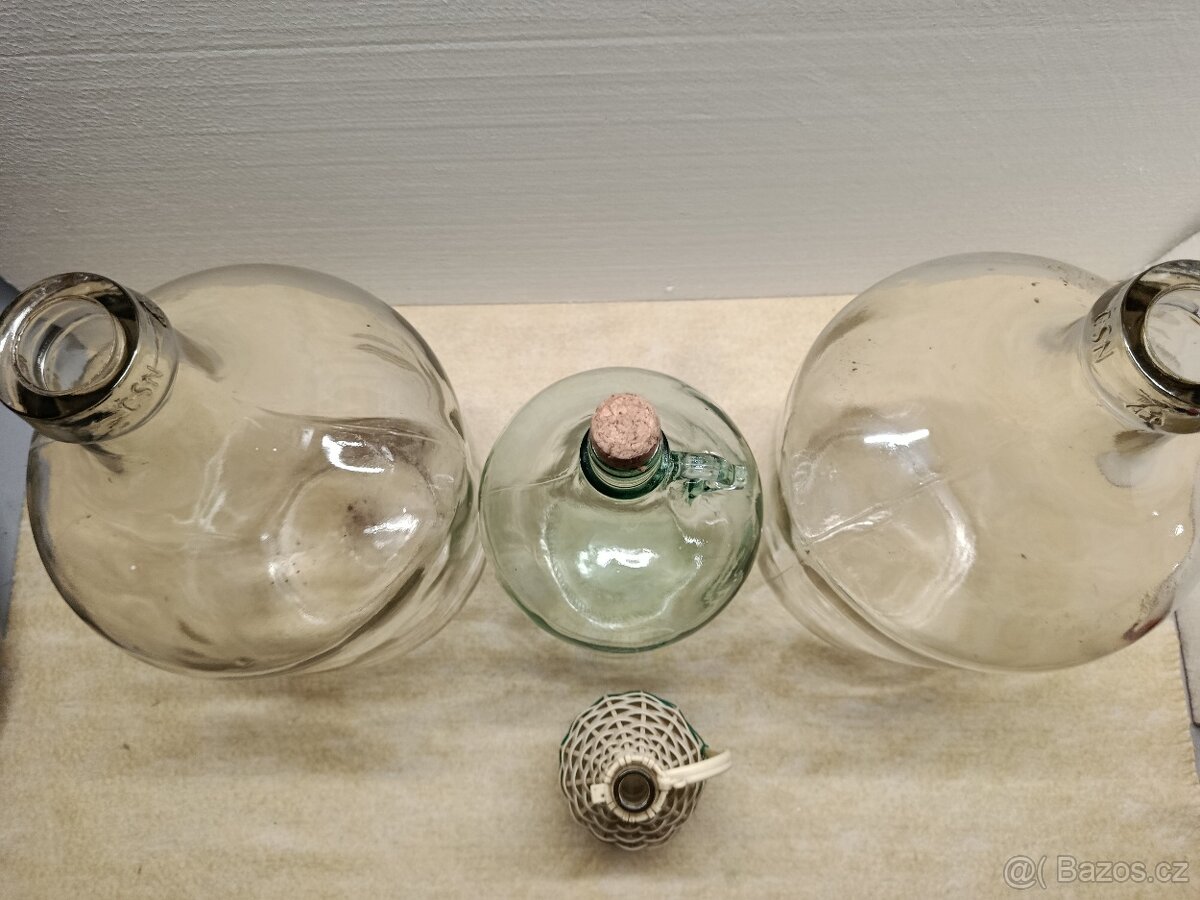 Skleněné demižony - 3