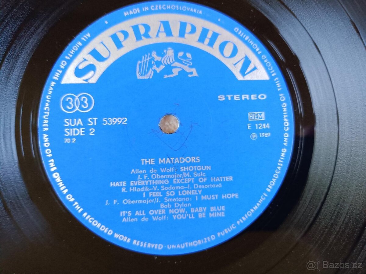 The Matadors - The Matadors (LP - stereo) - 3