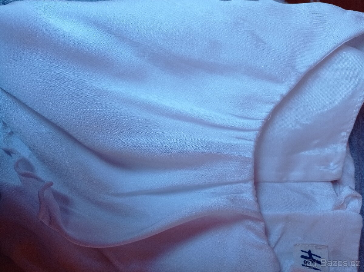 Bílá halenka HM 110, 4-5 let - 3