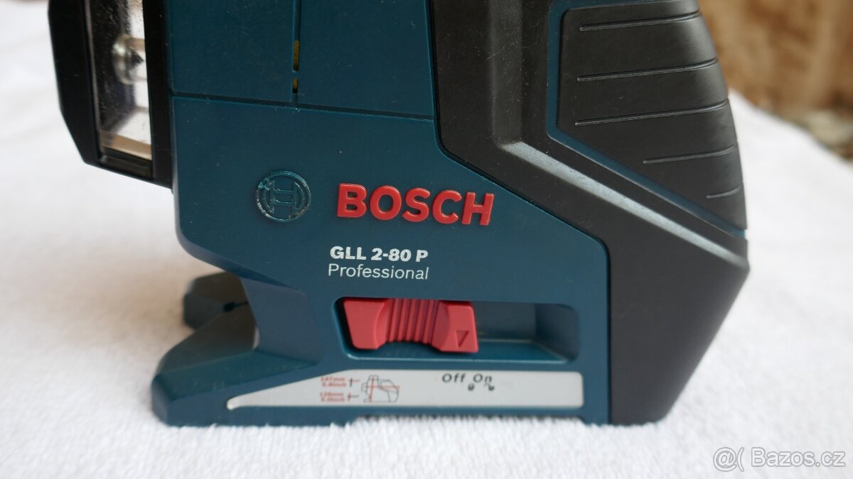 Samonivelační křížový laser bosch GLL 2-80 P Professional - 3