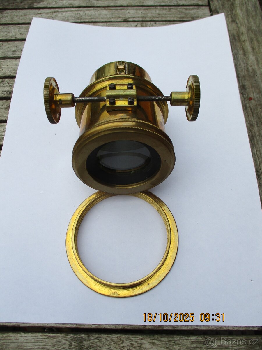 Optika z promítačky - latterna magica - 3