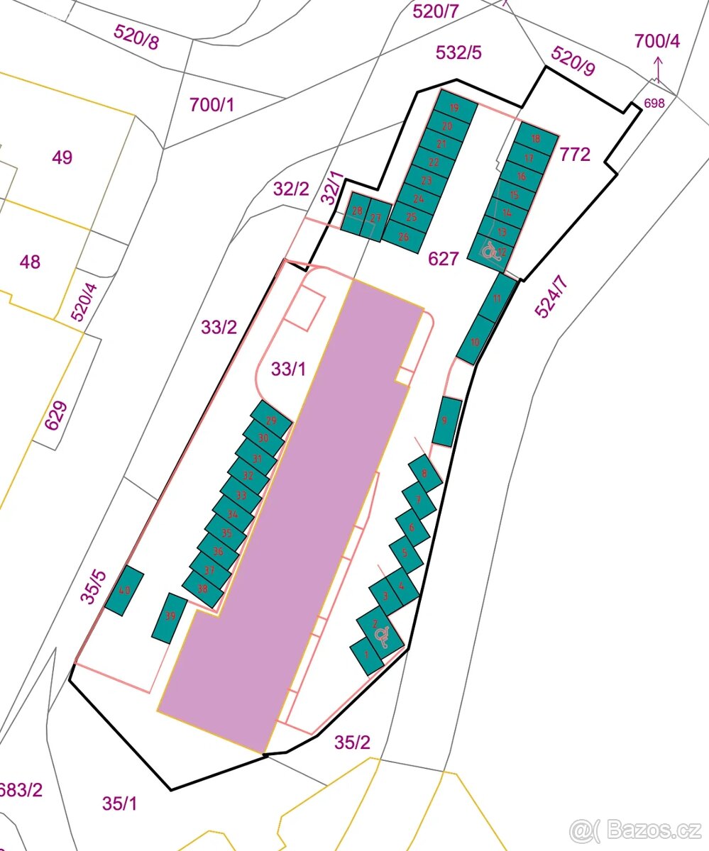 Parkovací stání - 3