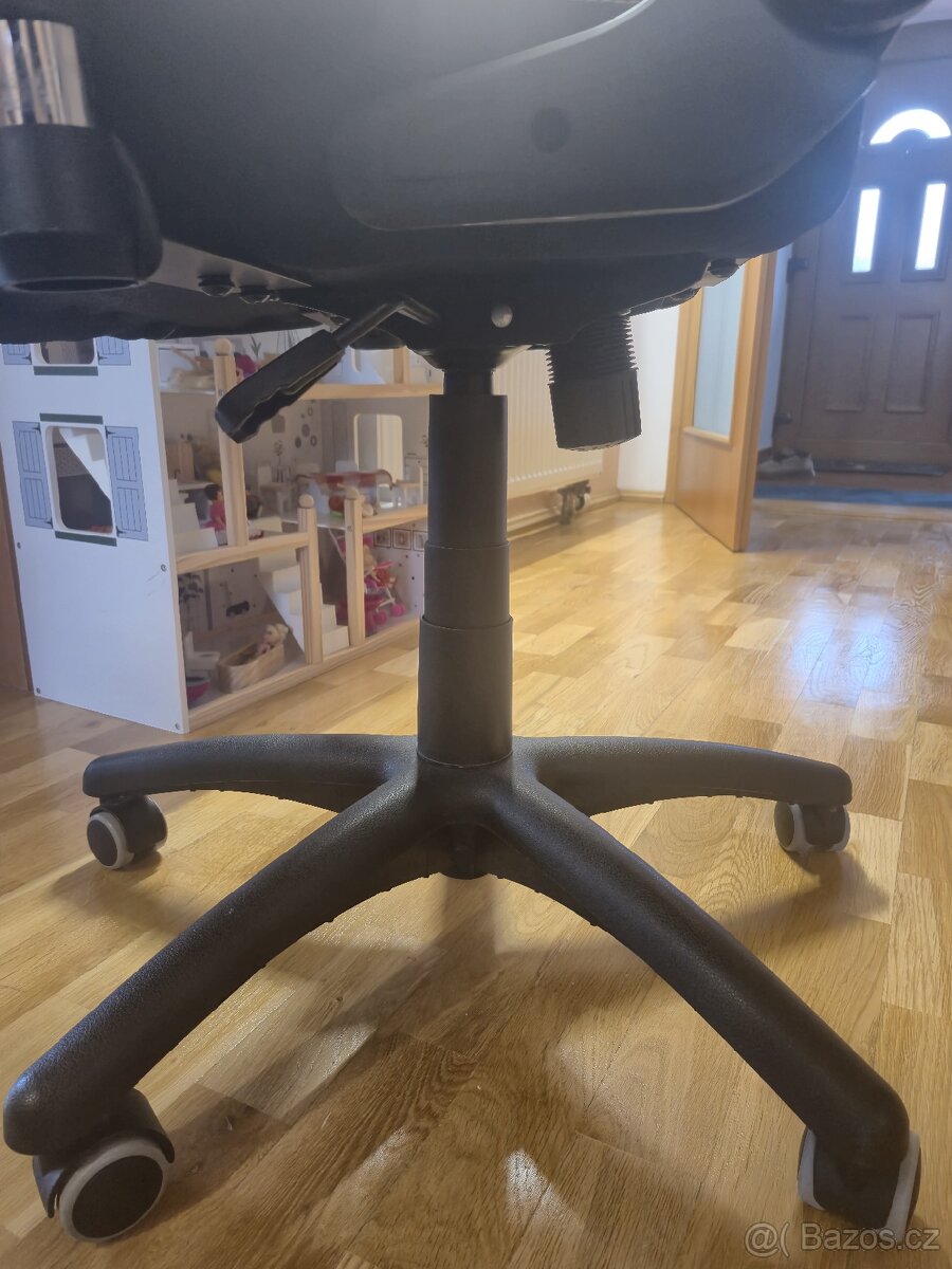 Herní židle ERACER F02 – černá/zelená - 3