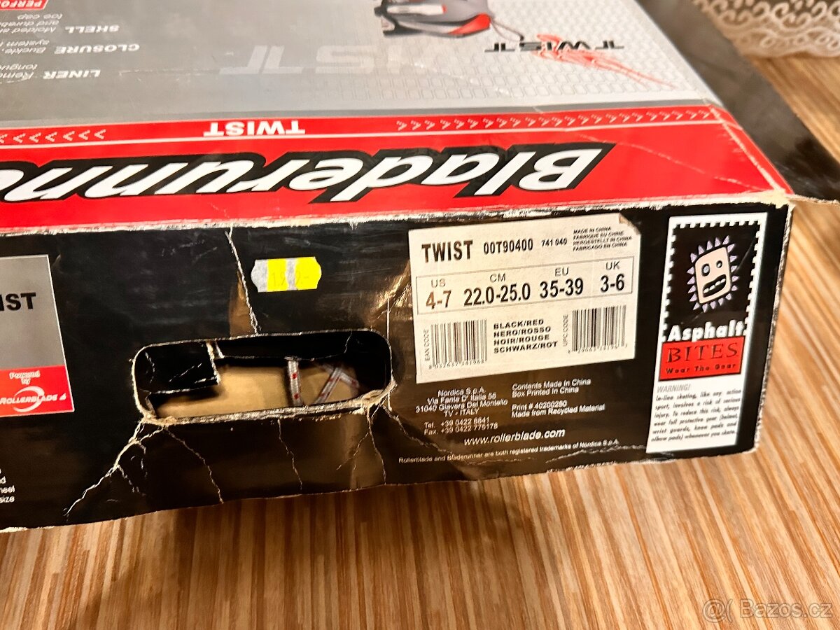 Dětské kolečkové brusle Bladerunner 35 - 39 - 3