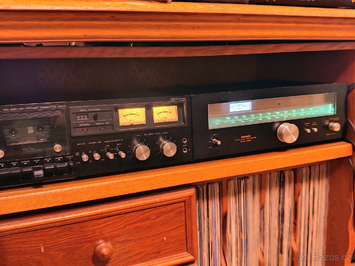 Sestava - tape deck + tuner Nikko - 3