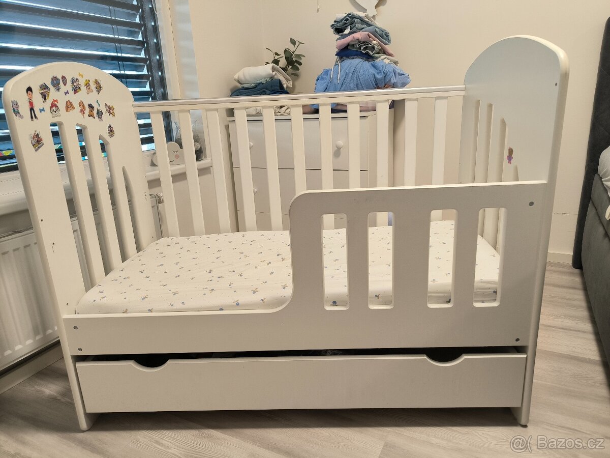 Dětská postýlka včetně matrace - 3