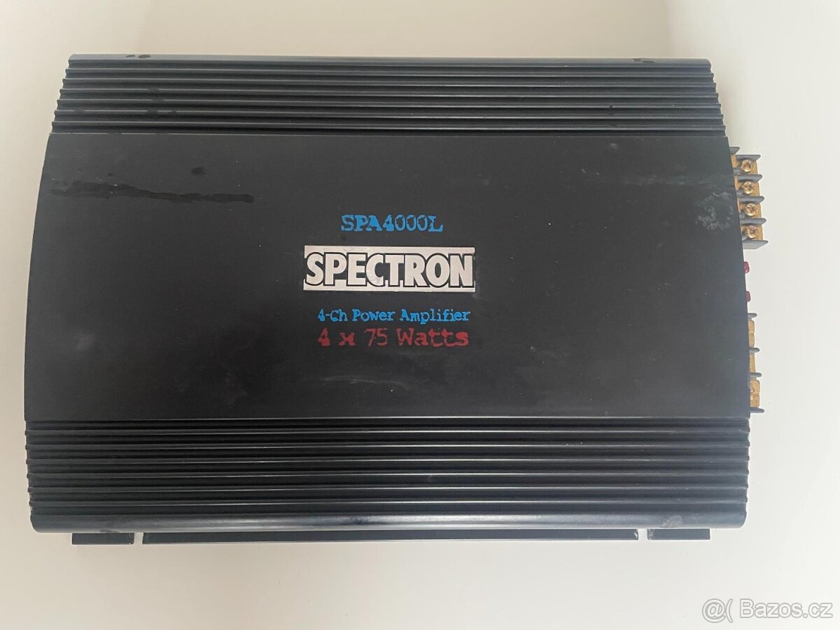 Subwoofer + zesilovač - 3