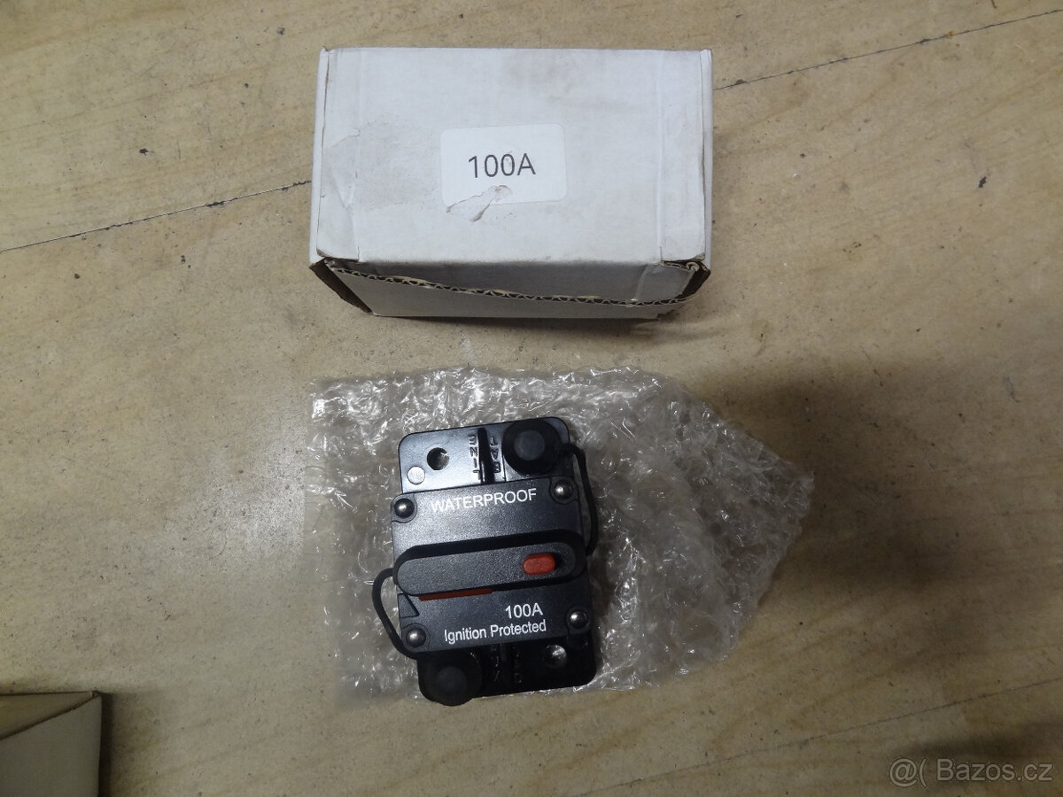 vodeodolny DC JISTIC VYPINAC 100A na lode a do vlhka - 3