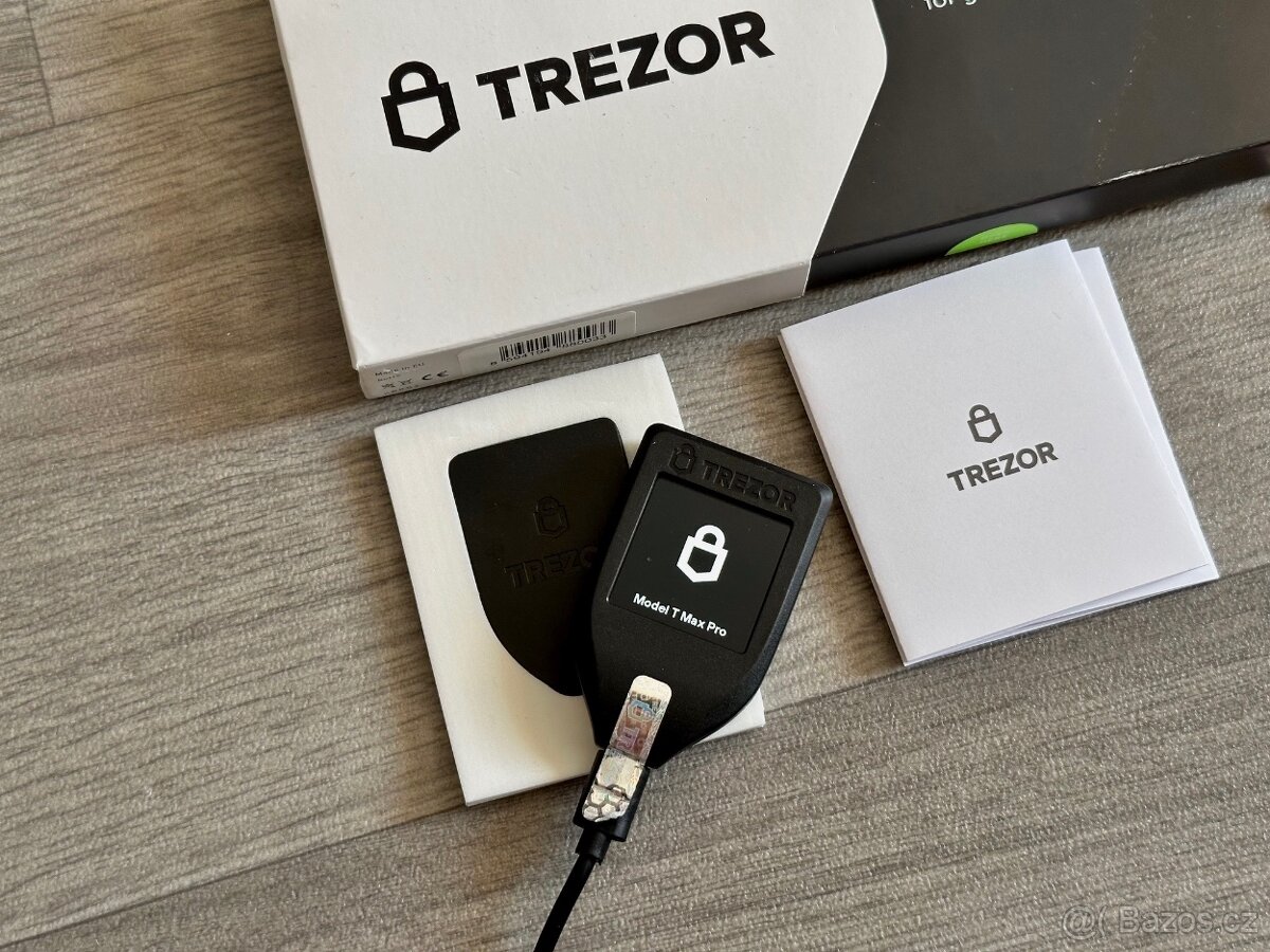 TREZOR Model T krypto peněženka Cold crypto Hardware wallet - 3