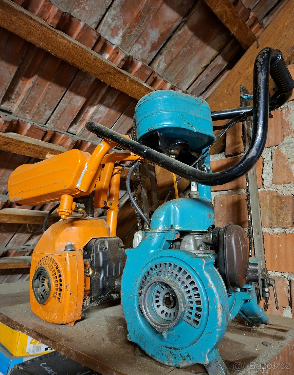 Stará motorová pila - 3