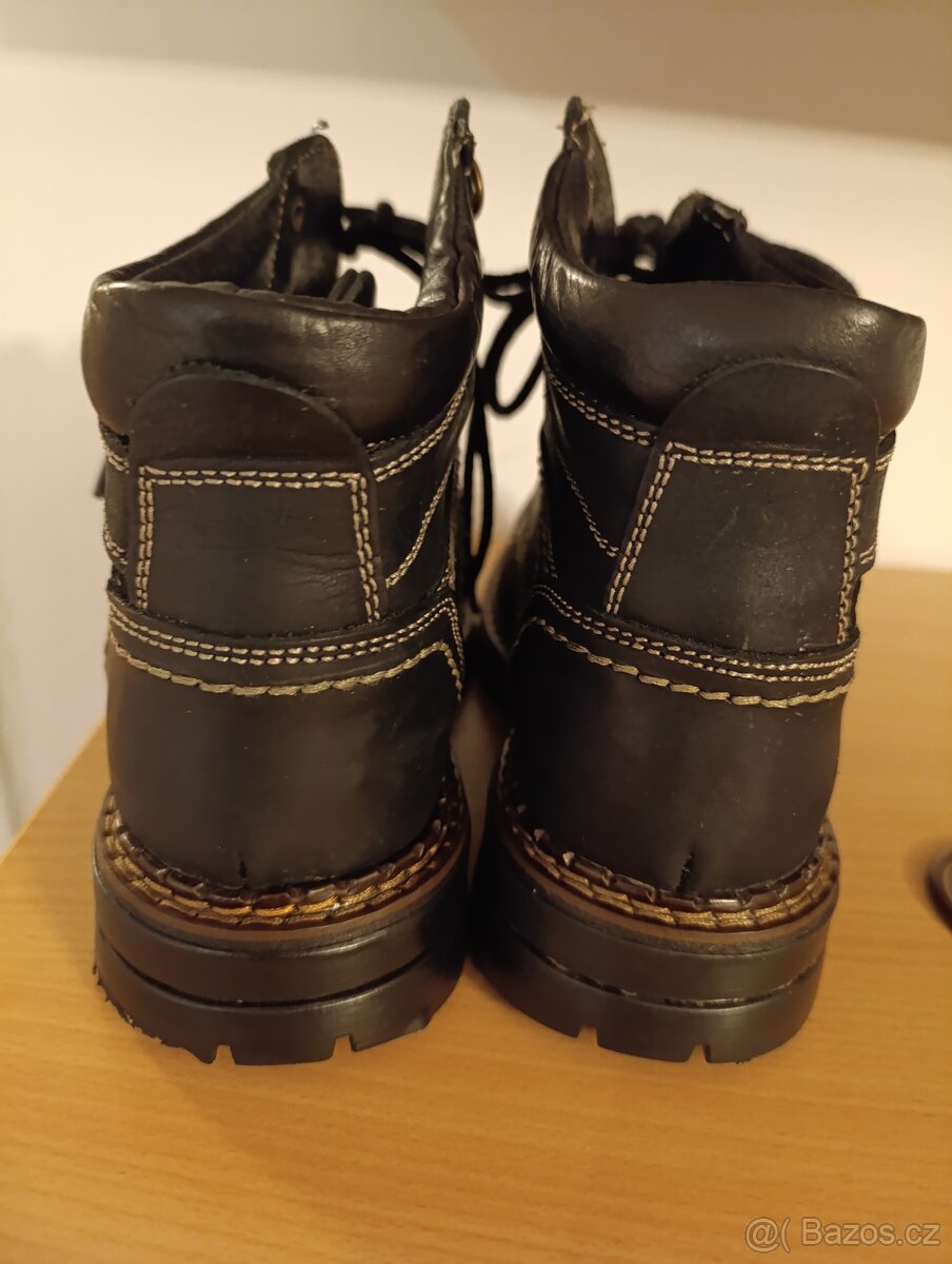 Zimní kotníkové boty vel. 39/40 - 3