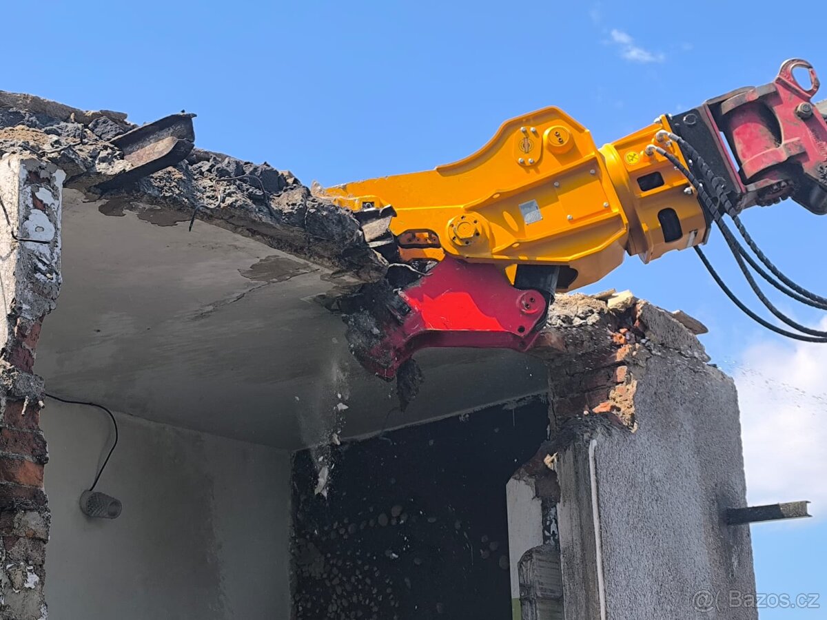 Nové demoliční nůžky Hardy pro bagry 8-12 tun - 3