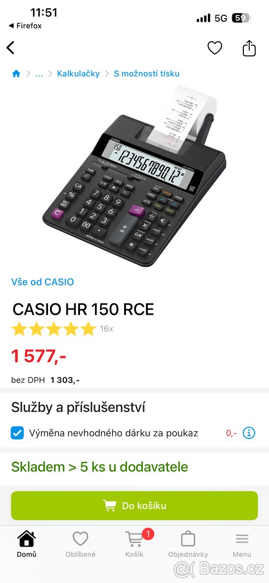 Kalkulačka s tiskárnou - 3