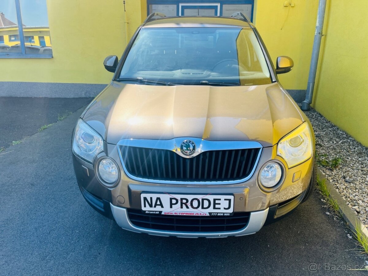 ŠKODA YETI 1.8 TSI 118 kW BENZÍN EXPERIENCE 4x4 KUŽE, TAŽNÉ - 3