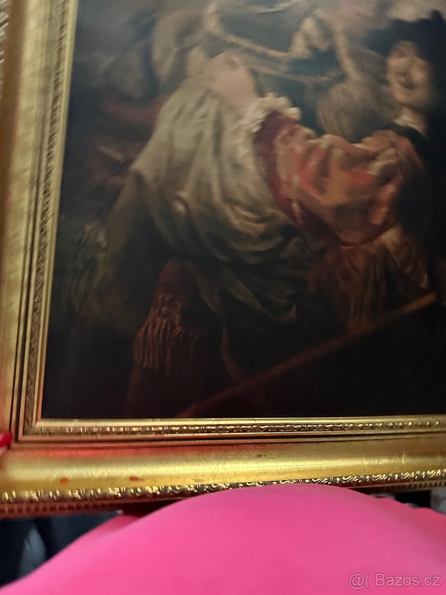 Obraz REMBRANDT A SASKIA - REPRODUKCE - REMBRANDT HARMENSZOO - 3