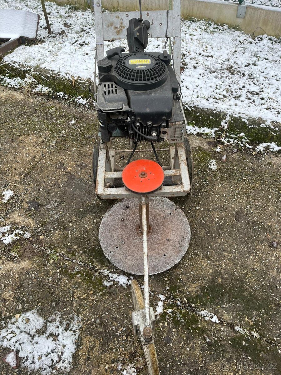 Bubnová sekačka domácí výroby - 3