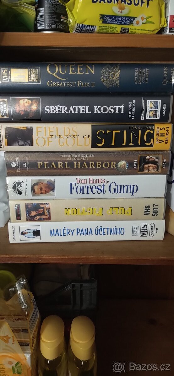 VHS originál kazety - 3