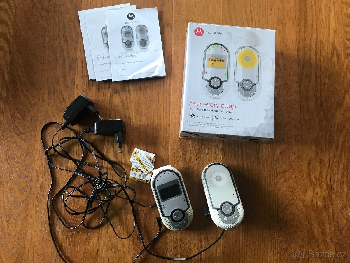 chůvičky Motorola MBP16 s monitorem dechu atd. - 3