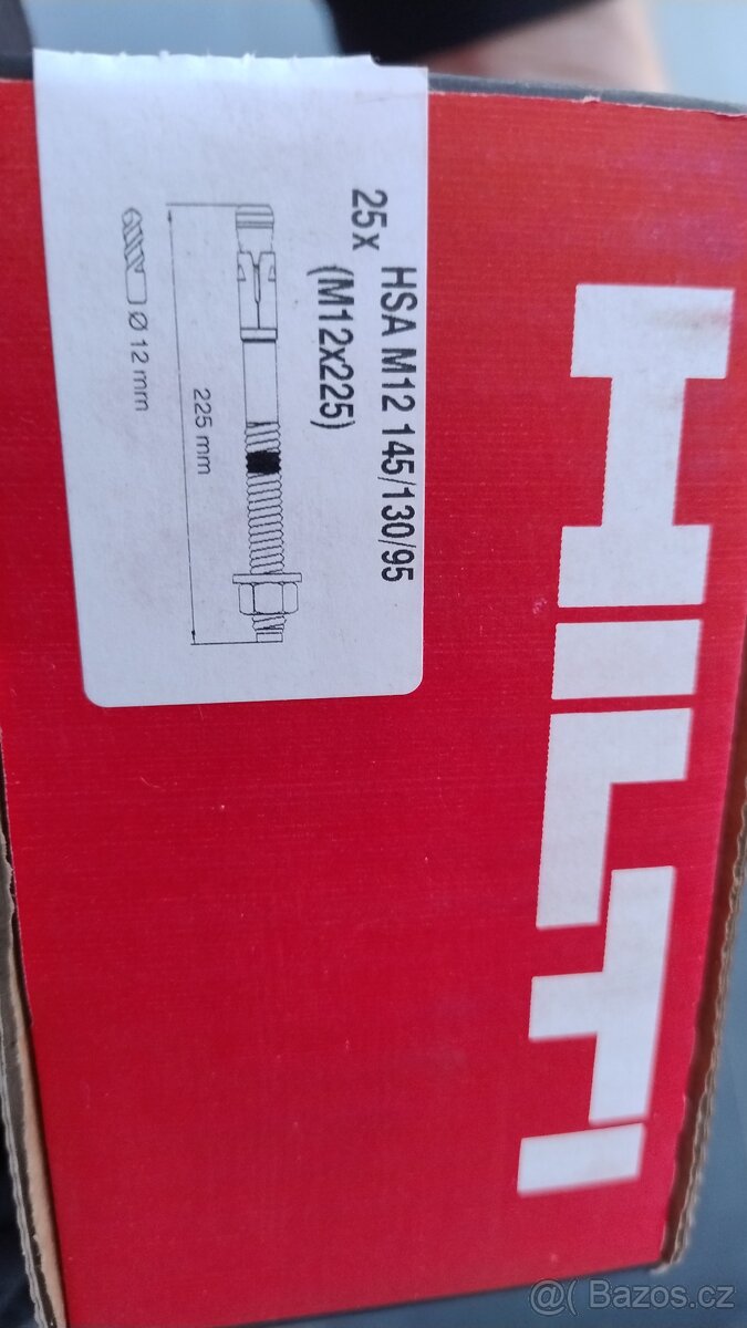 Hilti průvleková kotva HSA - 3