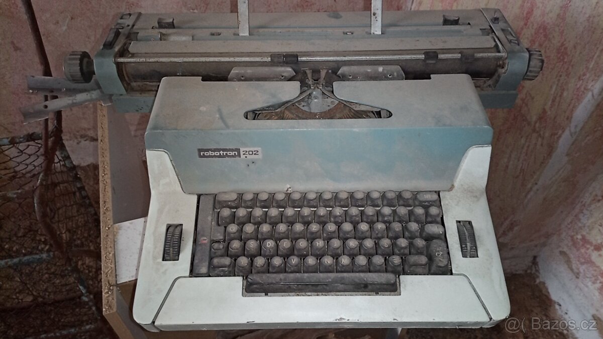 Psací stroj robotron 202 - 3