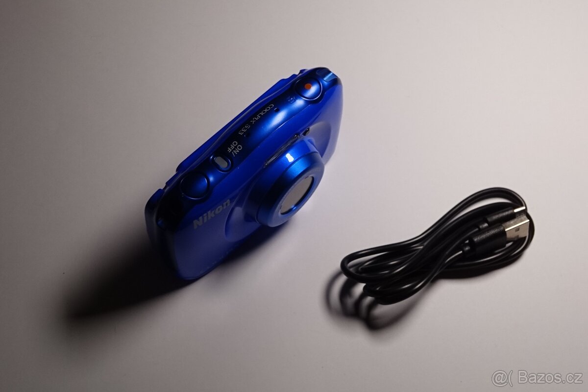 Nikon COOLPIX S33 Modrý - 3