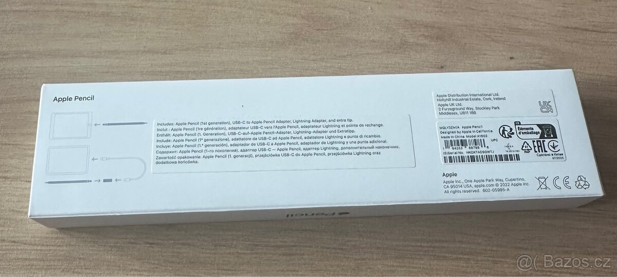 APPLE PENCIL (1.generace), NEROZBALENÁ - 3