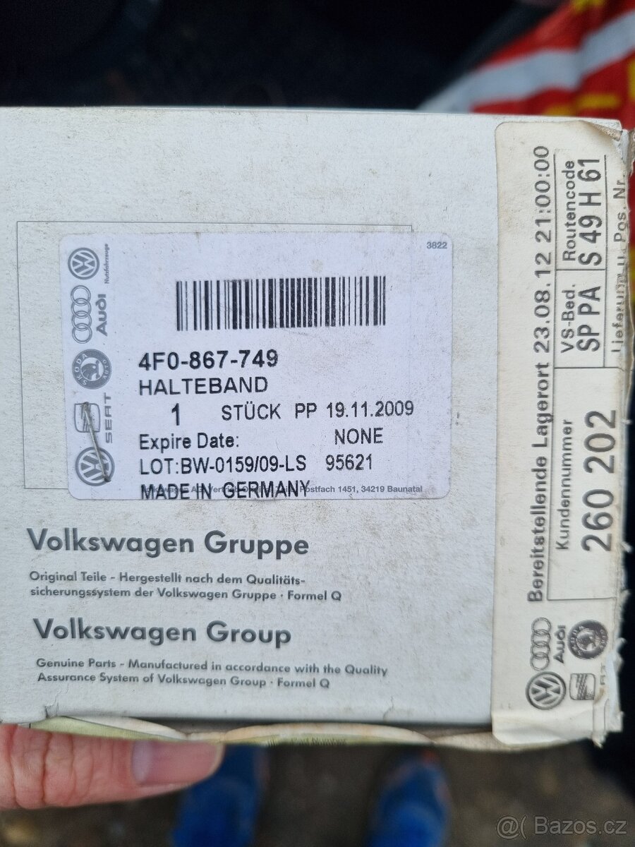 Držák baterie Audi A6 - 3