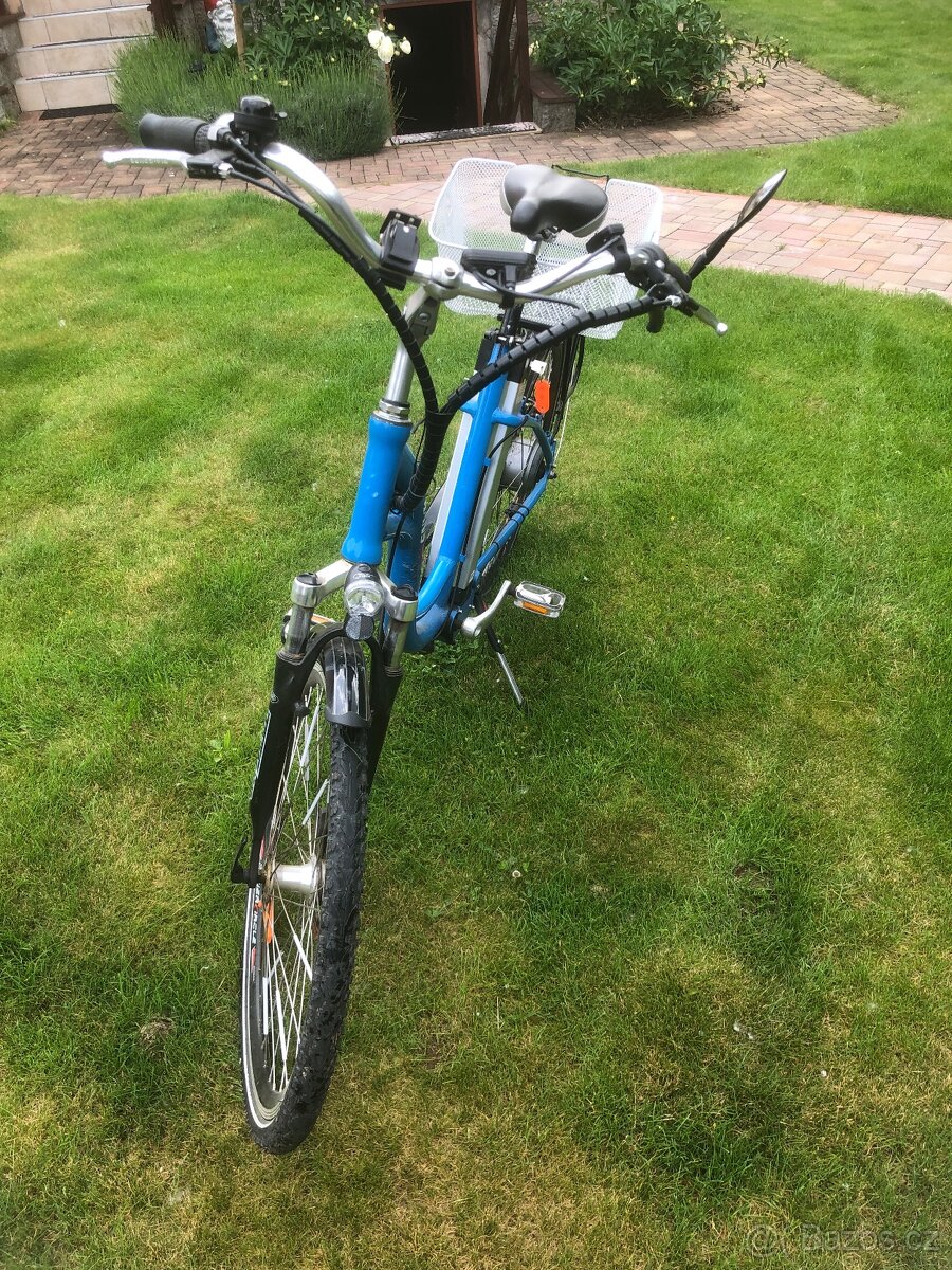 HANSCRAFT elektrokolo Metropolis modrý - 3