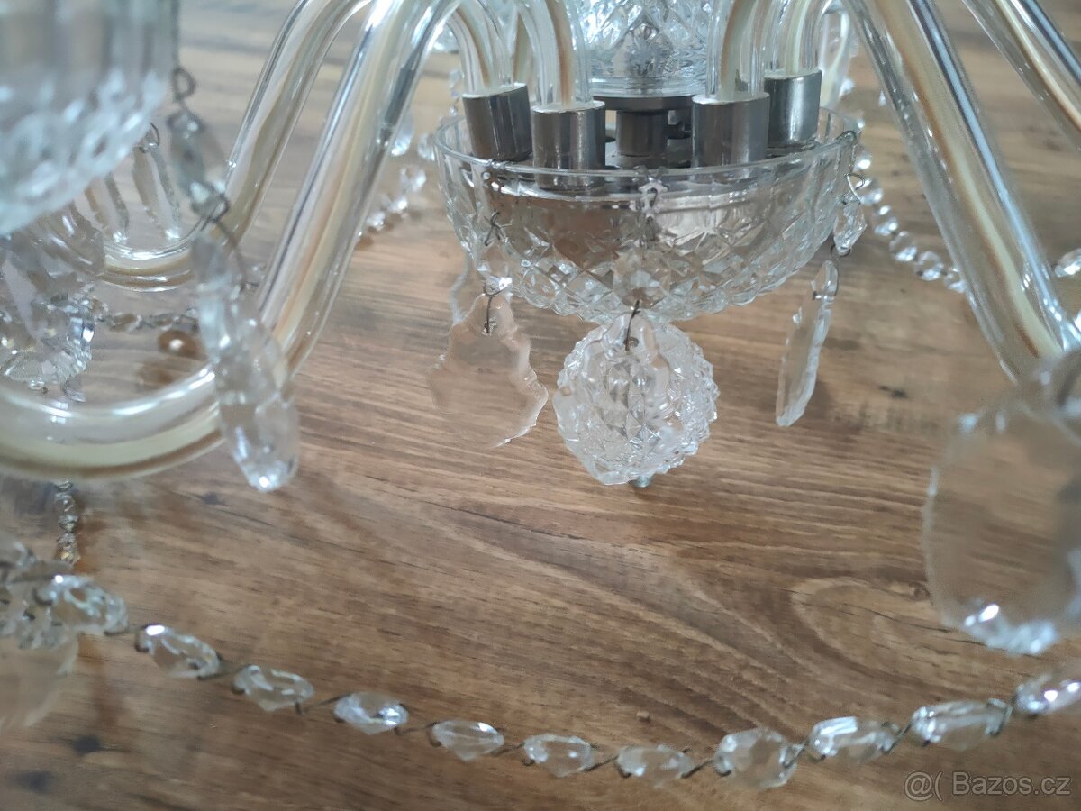 Křišťálový lustr retro - 3