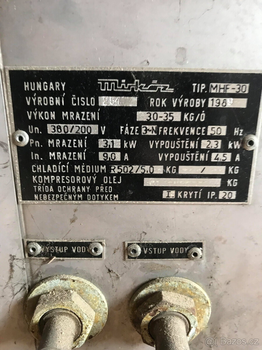 Výrobník zmrzliny Mirkóz MHF - 30 - 3