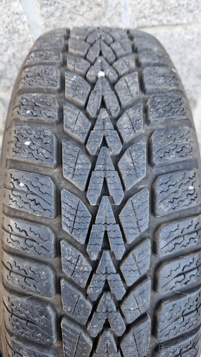 Škoda Fabia/Vw Polo 5x100/Krasne zimní pneu Dunlop/185/65/15 - 3