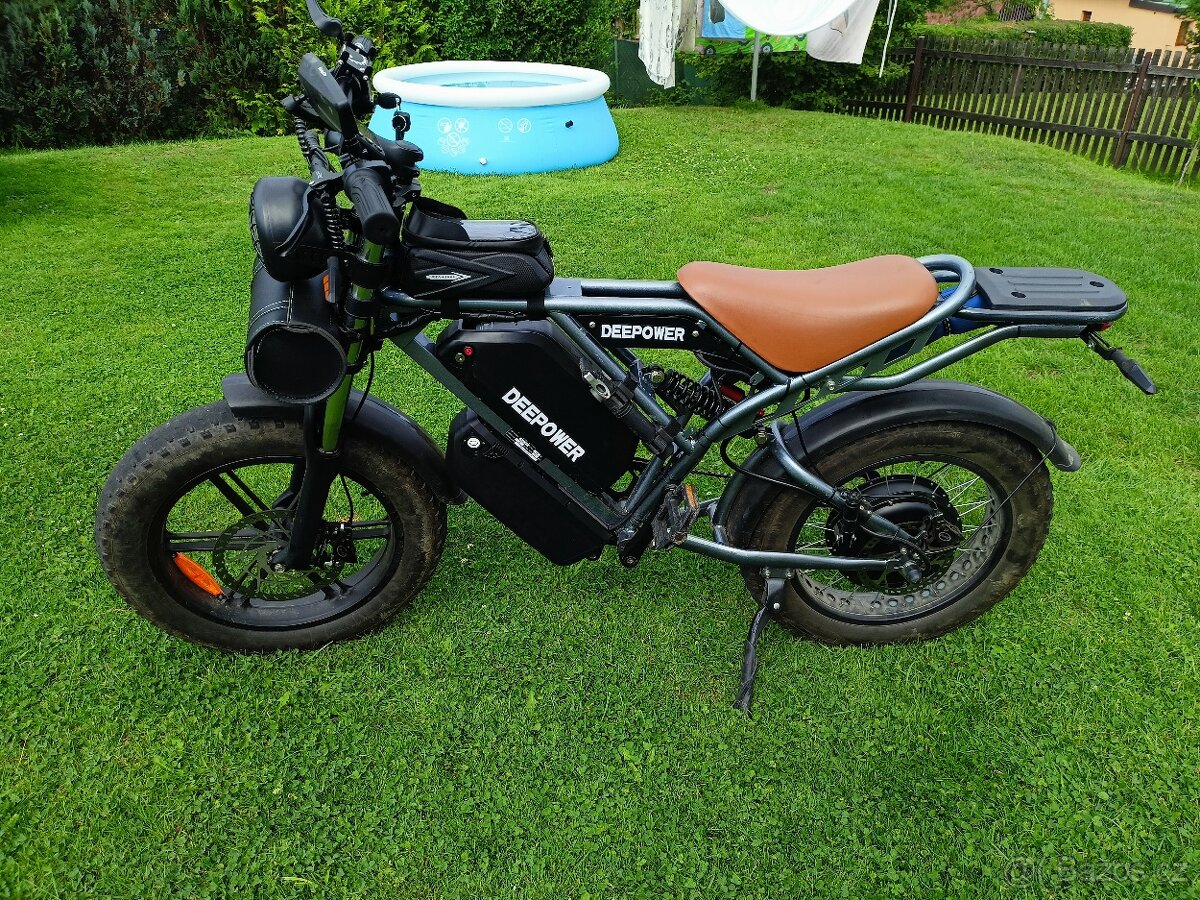 Fatbike "elektrokolo" Deepower - 3