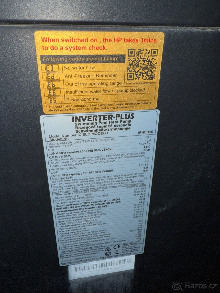 Prodám tepelné čerpadlo Rapid 11.0 - 3