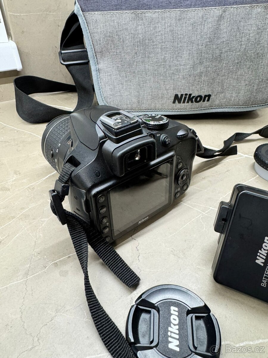 Nikon D3300 + objektiv 18–55 mm + příslušenství - 3