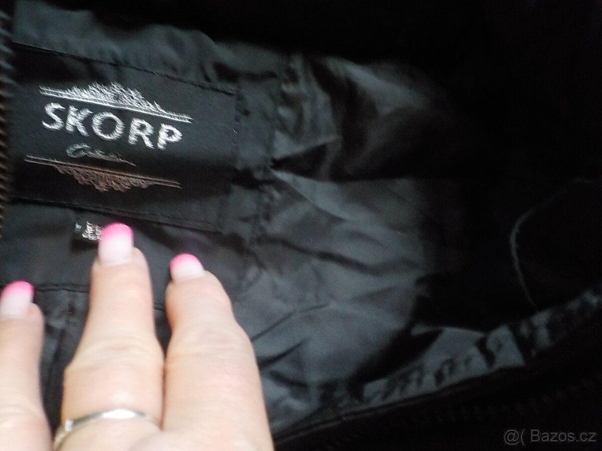 Karl Lagerfeld zimni dlouha vesta s kapuci-Turecko vel L - 3