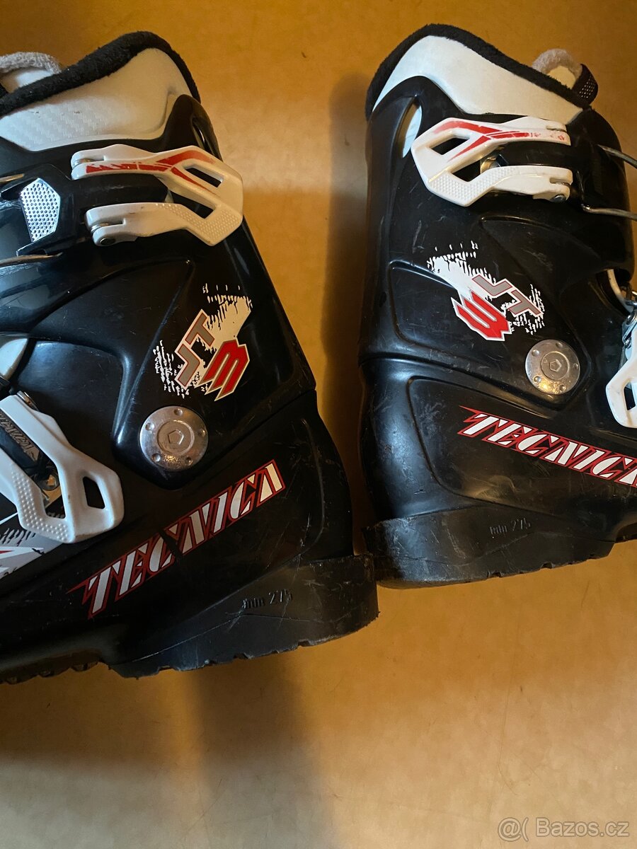 Dětské lyžáky Tecnica JT3 black/white/red 275mm - 3