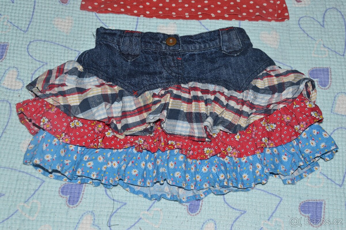 104 sukně, šaty, šatičky Next džínové bavlněné - 3