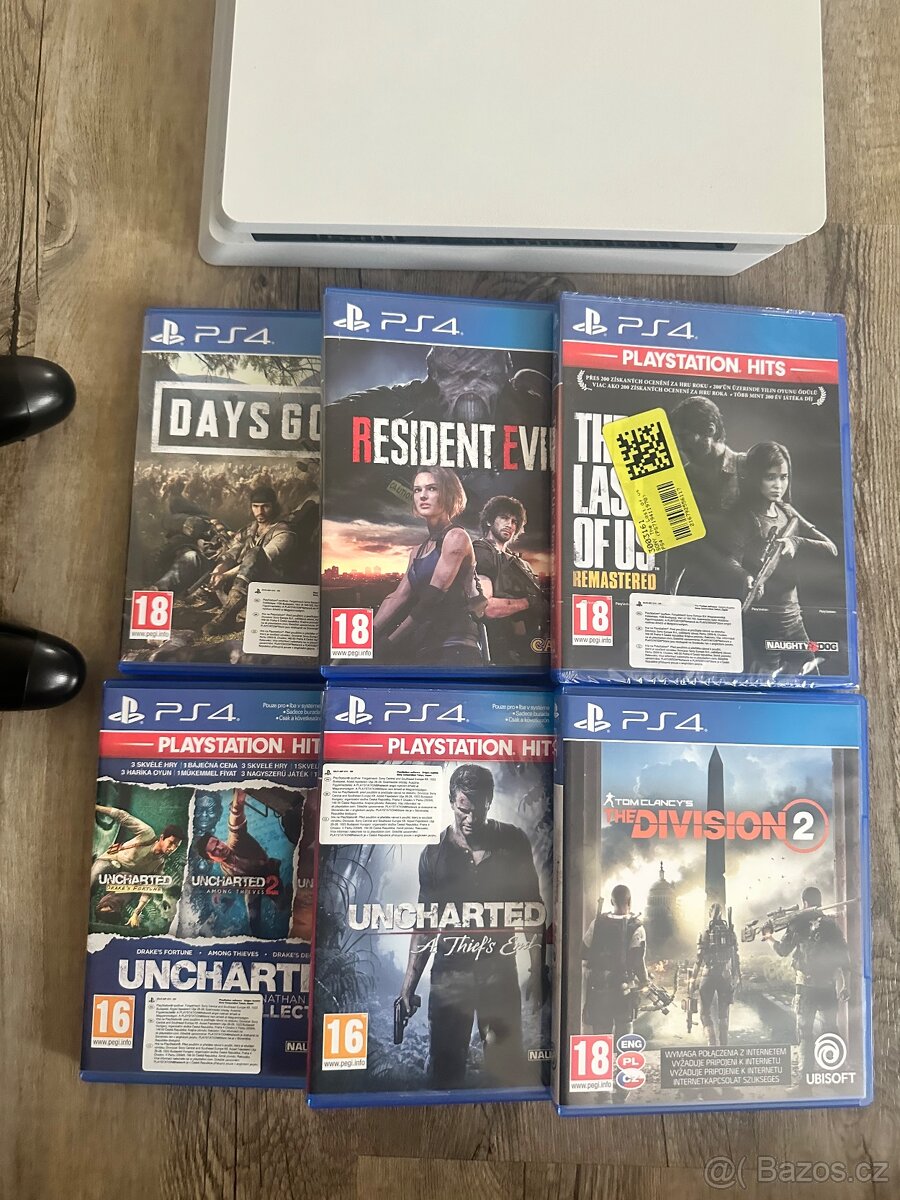 Ps4 jako nový, menší paměť. Typ slim - 3