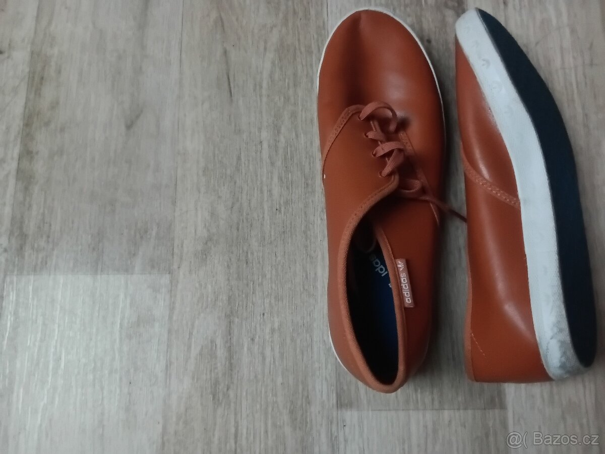 NOVÉ BOTY ADIDAS 38,5 HNĚDÉ - 3