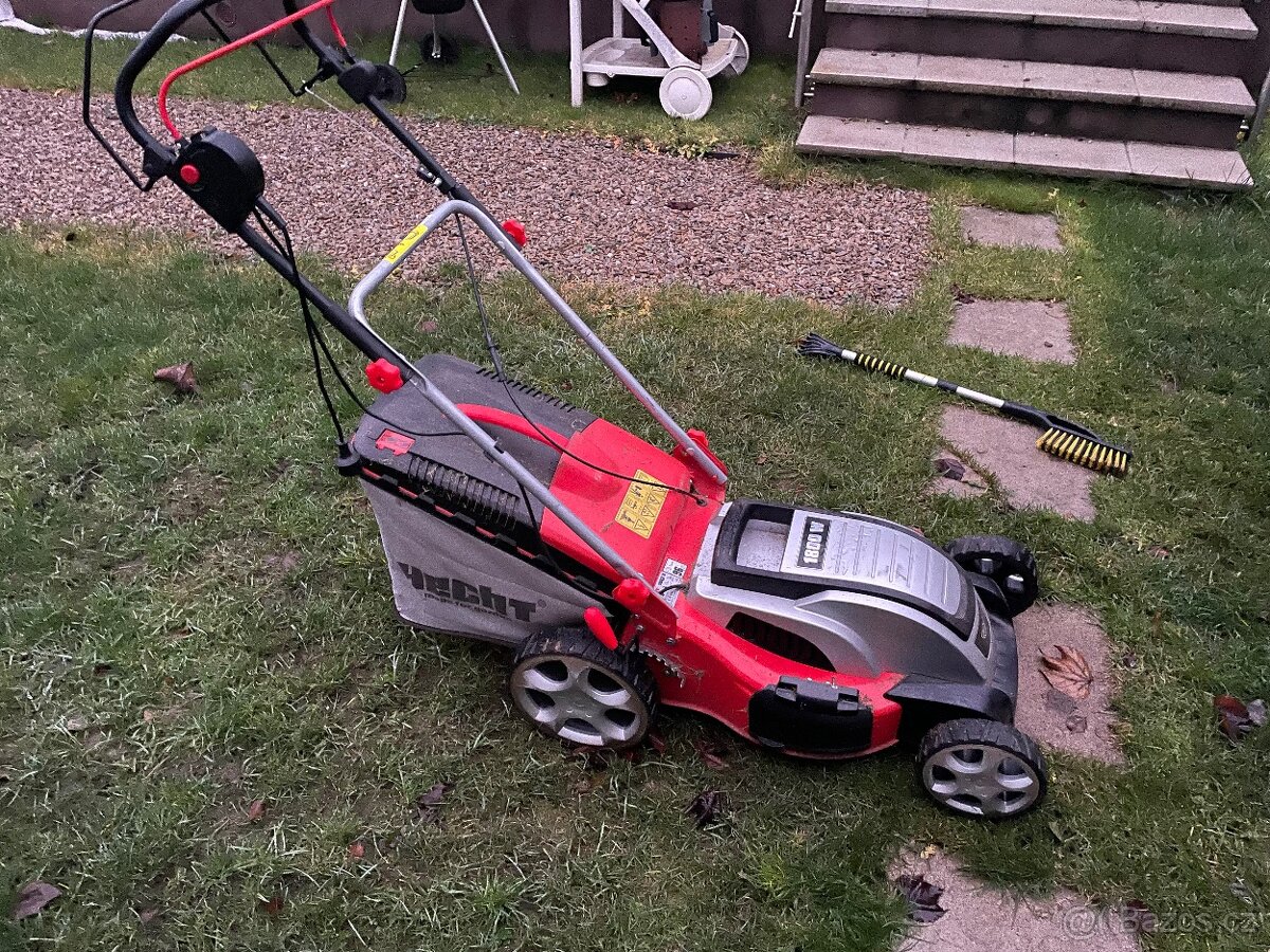 Elektrická sekačka s pojezdem - HECHT 1802 S - 3