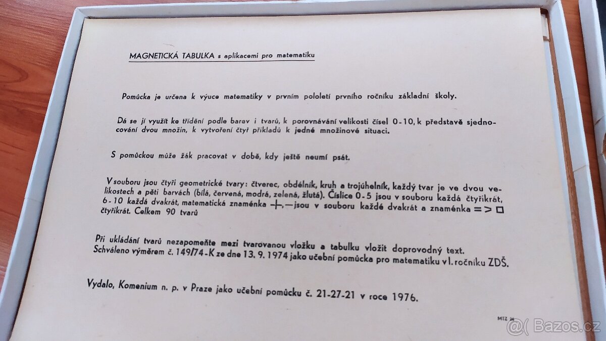 Dětská magnetická tabulka - 3