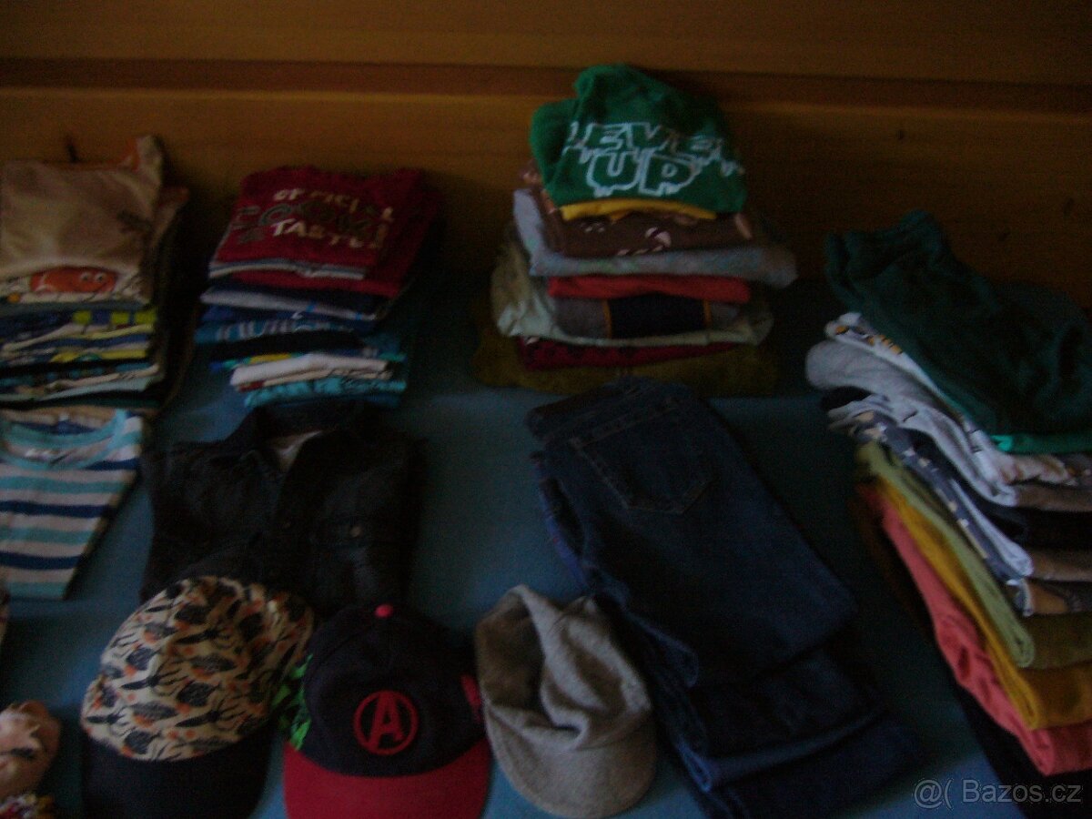 Sada oblečení na kluka velikost 134 - 3